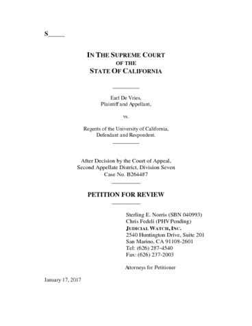 Judicial review how to apply in california 2017